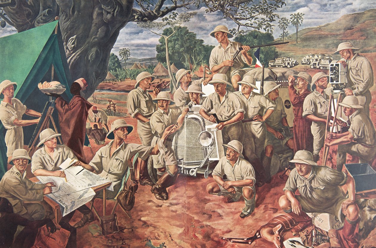 Die Expedition, aus Dessins et Peintures d
