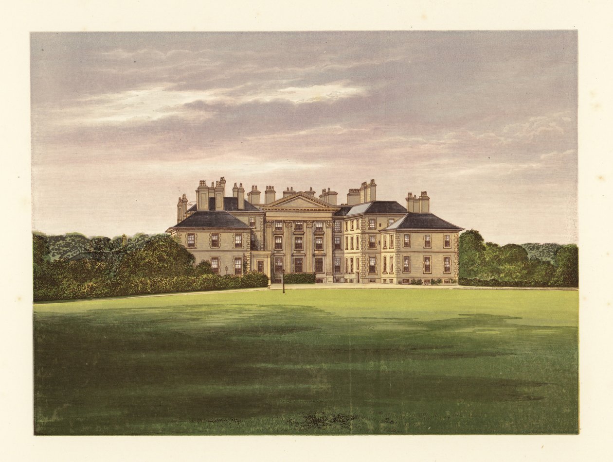 Dalkeith Palace, Edinburgh, Schottland von Alexander Francis (after) Lydon