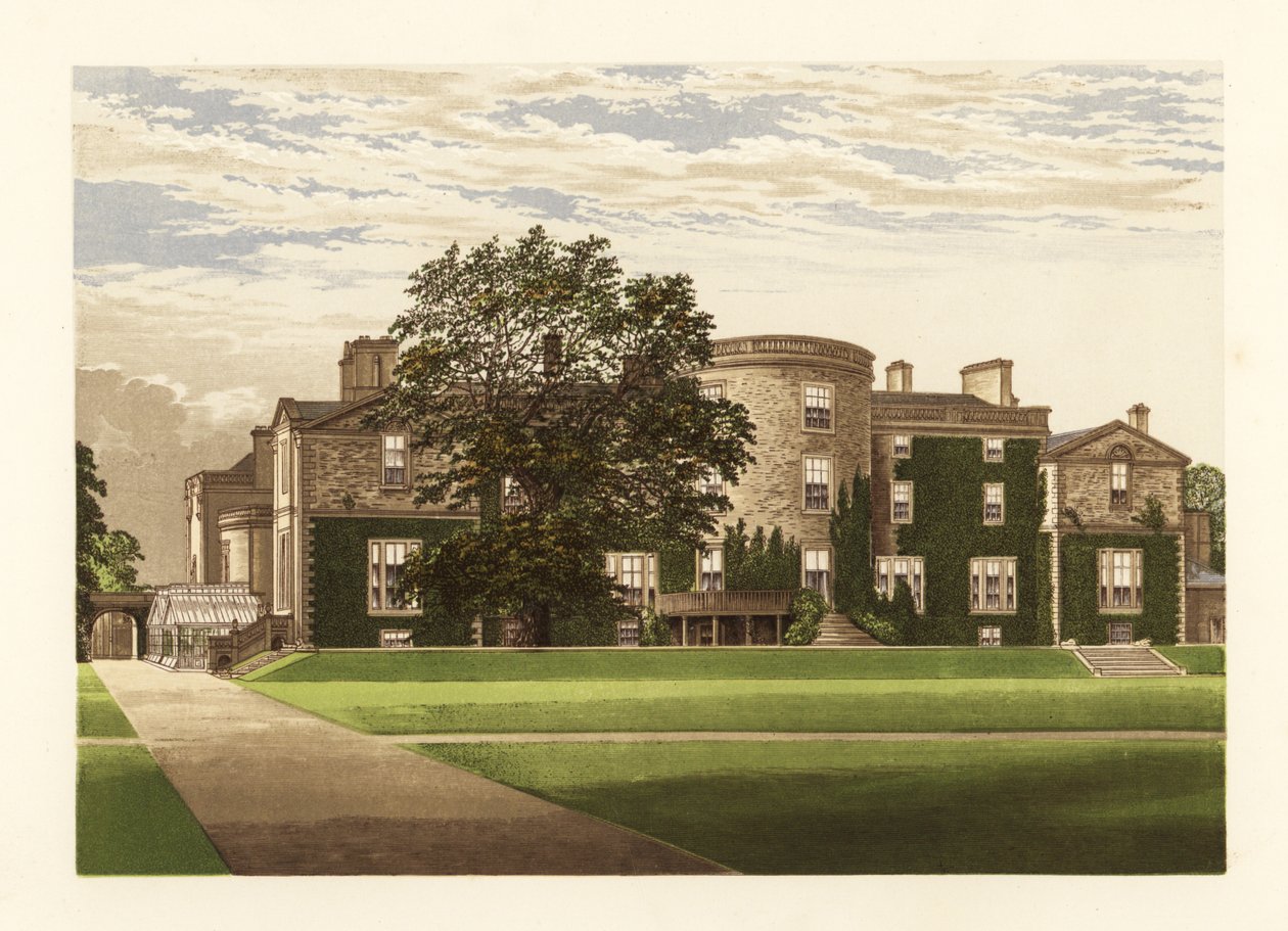 Galloway House, Wigtown, Schottland von Alexander Francis (after) Lydon