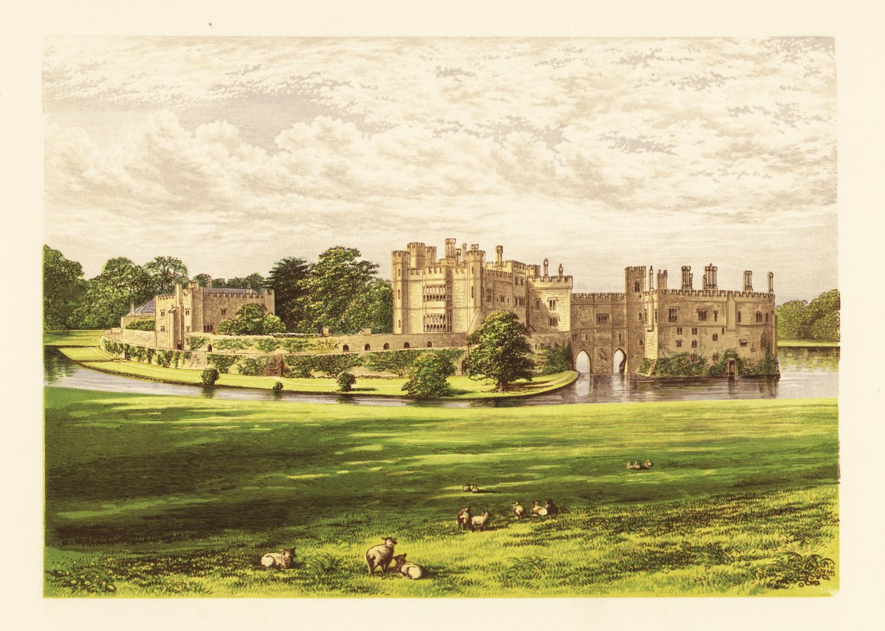 Leeds Castle, Kent, England von Alexander Francis (after) Lydon