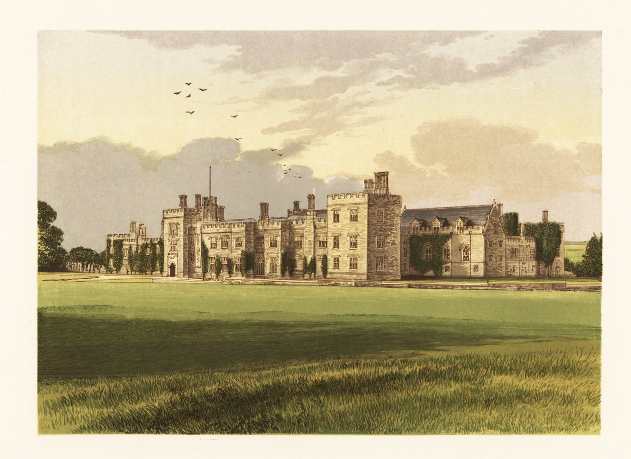 Penshurst Castle, Kent, England von Alexander Francis (after) Lydon