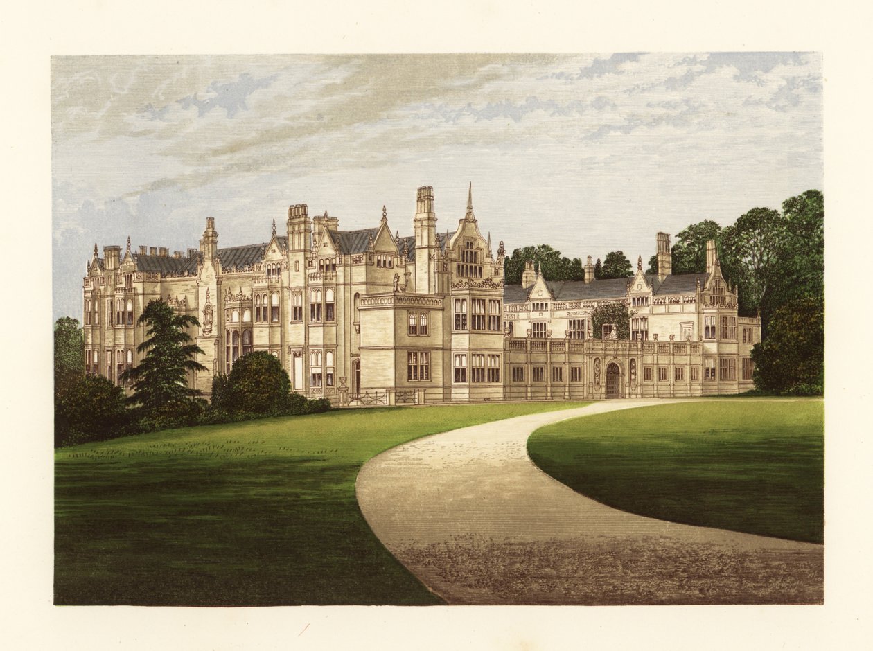 Rushton Hall, Northamptonshire, England von Alexander Francis (after) Lydon