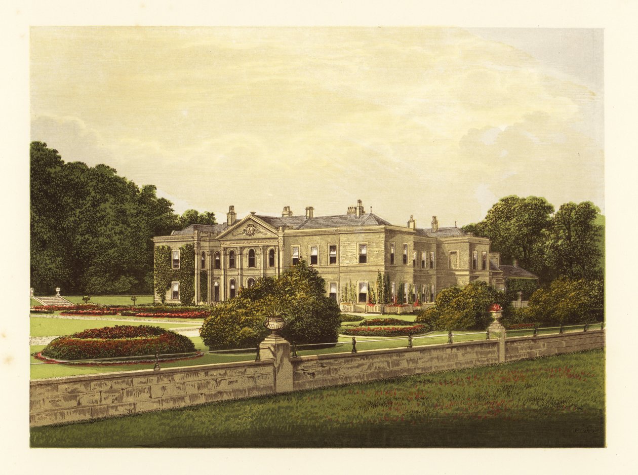 Studley Royal, Yorkshire, England von Alexander Francis (after) Lydon