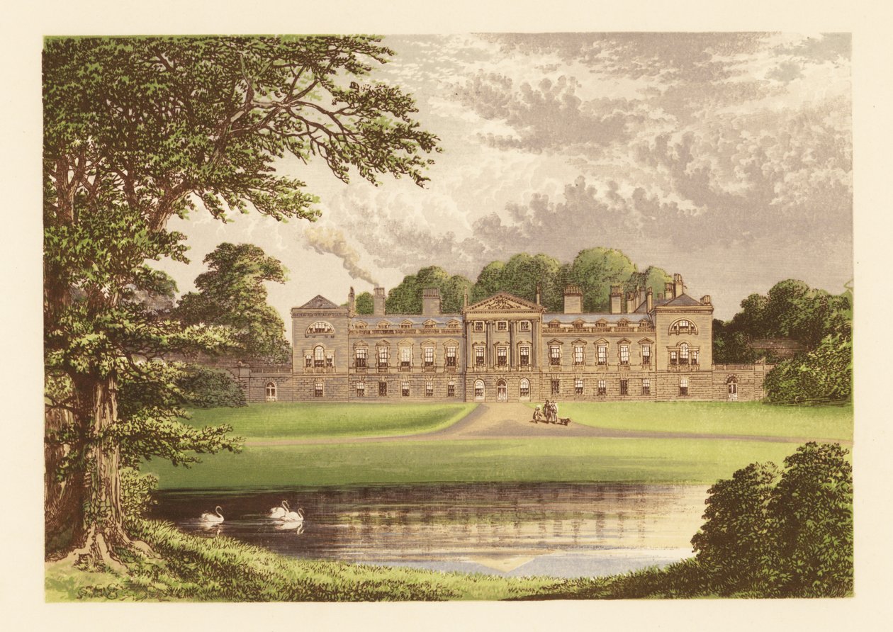 Woburn Abbey, Bedfordshire, England von Alexander Francis (after) Lydon