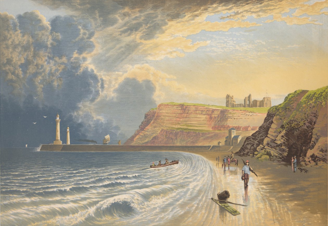 Whitby Abbey, ca. 1880 von Alexander Francis Lydon