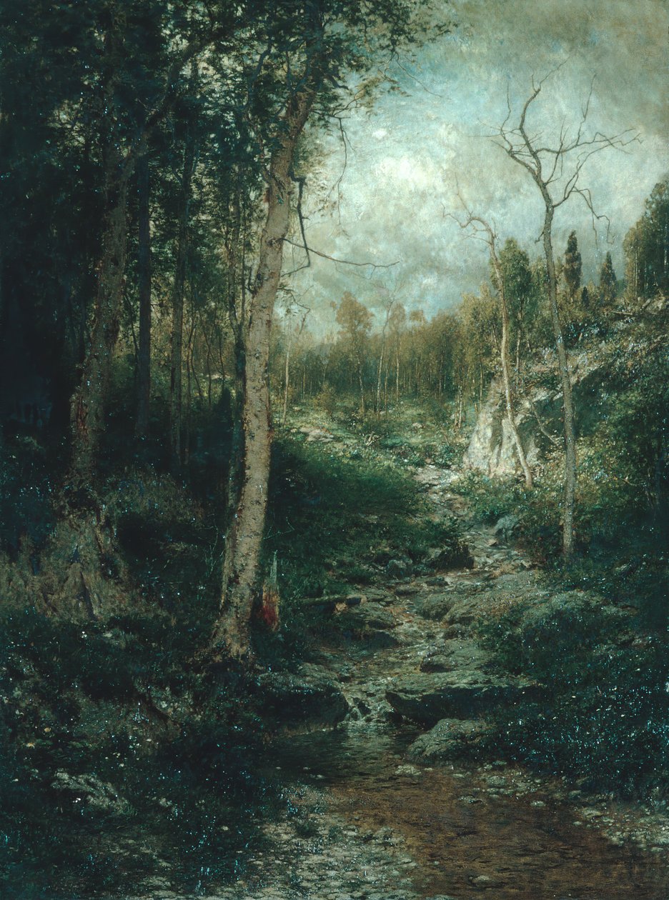 Eine alte Lichtung, 1881 von Alexander Helwig Wyant