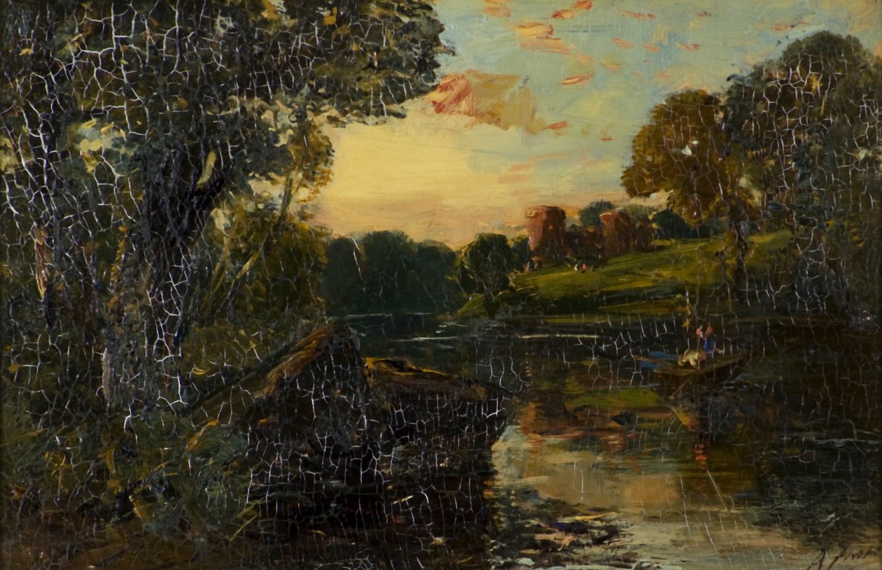 Flusslandschaft von Alexander Jnr. Fraser