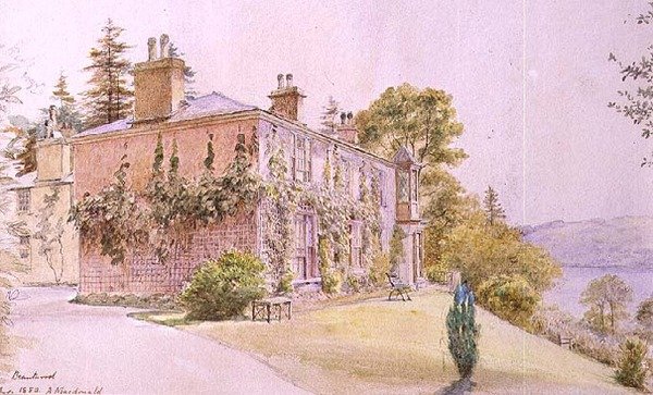 Brantwood, Cumbria, Heim von John Ruskin von Alexander Macdonald