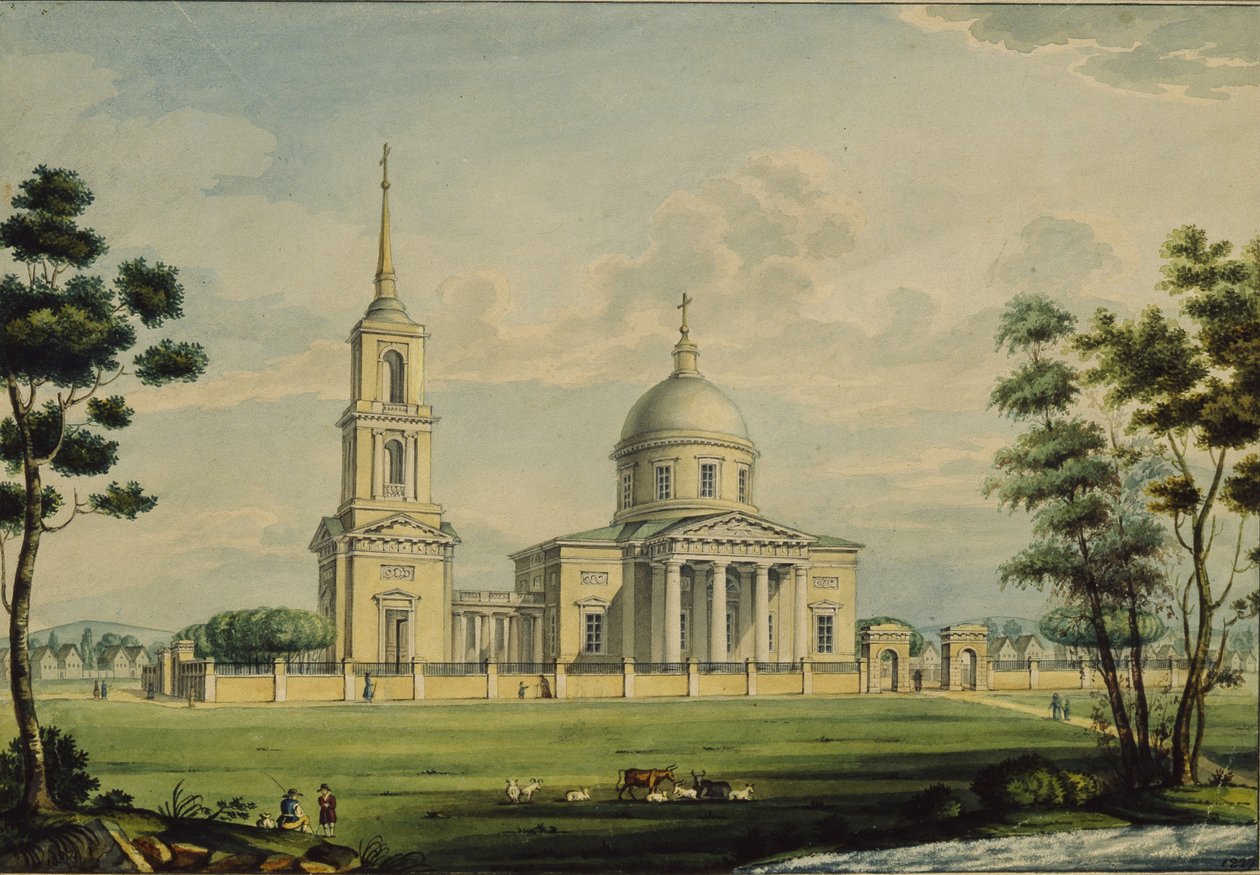 Das Anwesen Akhtyrka von Alexander Sergeyevich Kutepov