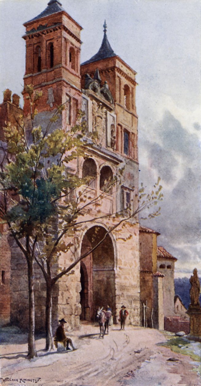 Puerta Del Cambron, Toledo von Alexander Wallace Rimington