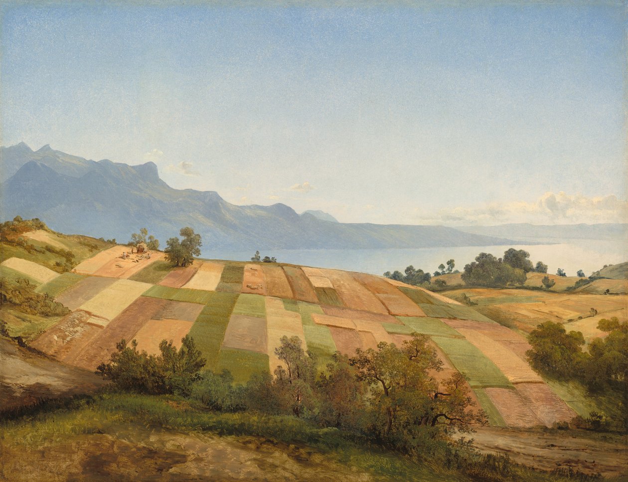 Schweizer Landschaft, ca. 1830 von Alexandre Calame