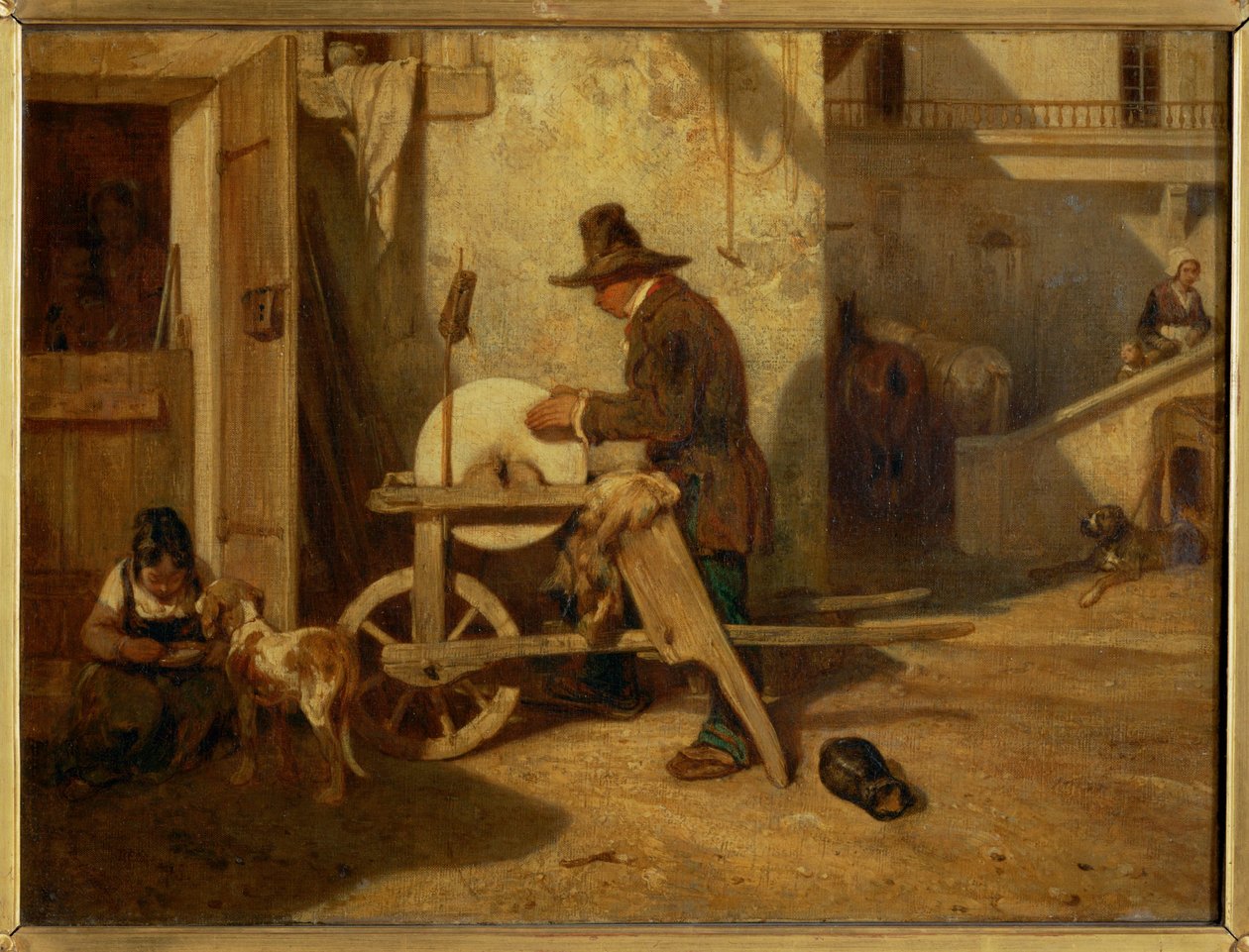 Der Messerschleifer von Alexandre Gabriel Decamps