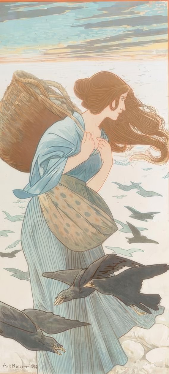 Der Winter von Alexandre de Riquer
