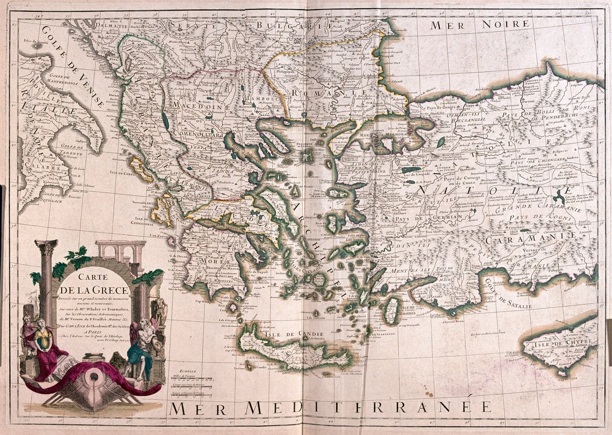 Griechenland von Alexis Hubert Jaillot