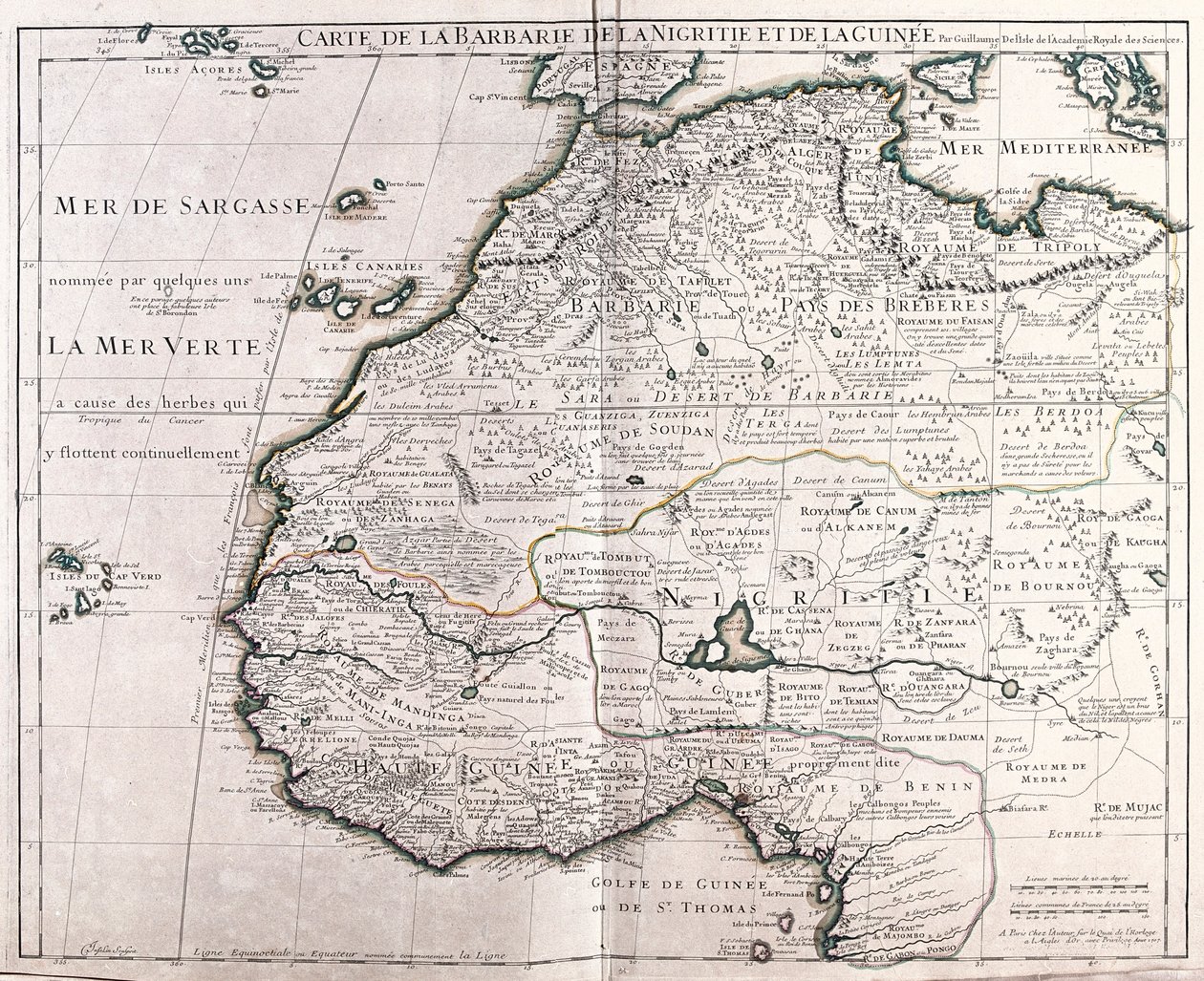Nordwestafrika - von A von Alexis Hubert Jaillot