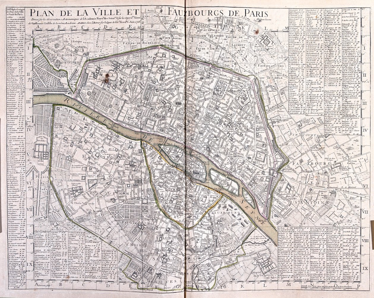 Paris und Umland, Frankreich - von A von Alexis Hubert Jaillot