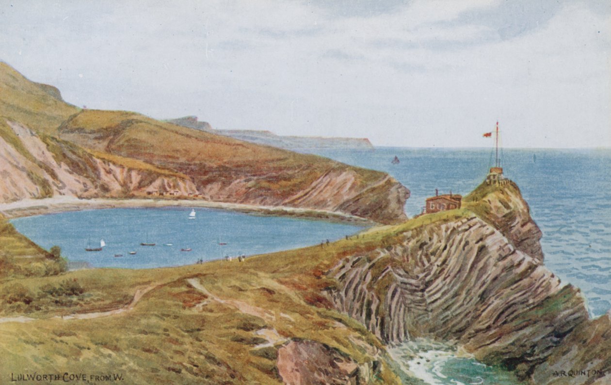 Lulworth Cove von Alfred Robert Quinton