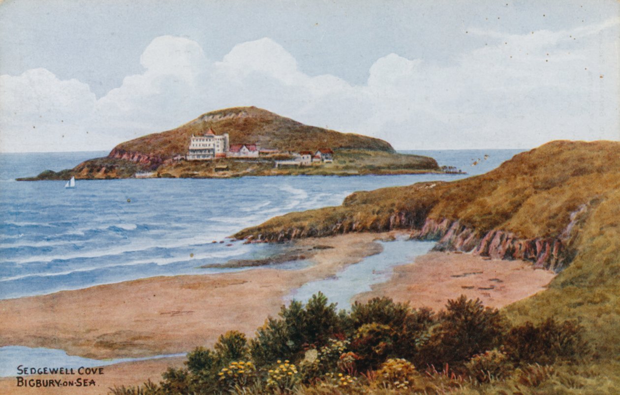 Sedgewell Cove, Bigbury-on-Sea von Alfred Robert Quinton