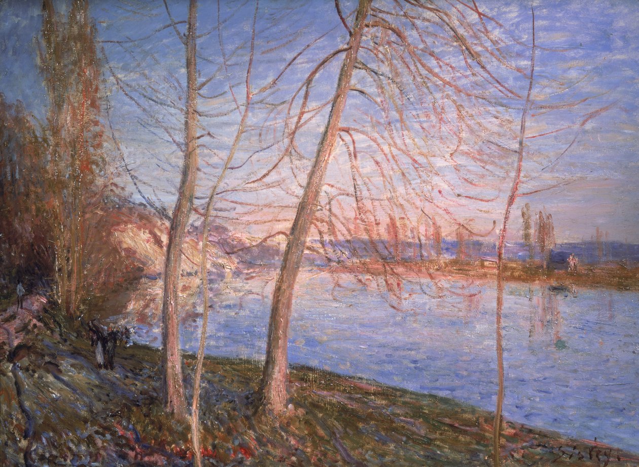 Wintermorgen, 1878 von Alfred Sisley