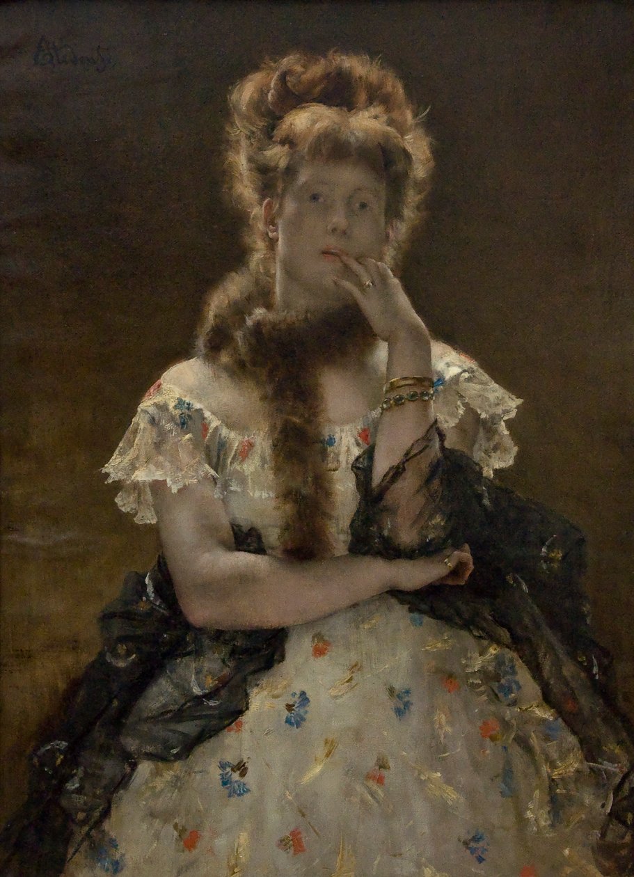 Die Pariser Sphinx von Alfred Emile Stevens