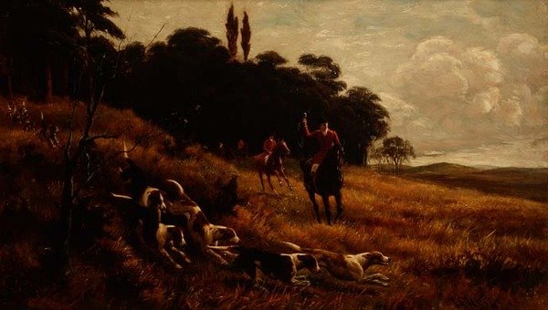 Volle Jagd von Alfred Charles Havell