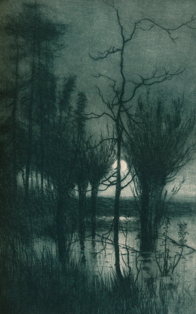 Der stille Mond, ca. 1901 von Alfred East