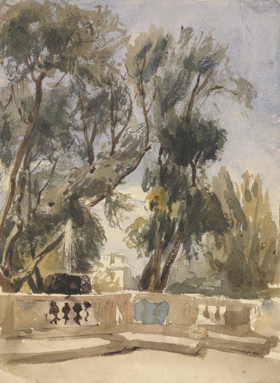 Die Terrasse von Alfred Elmore