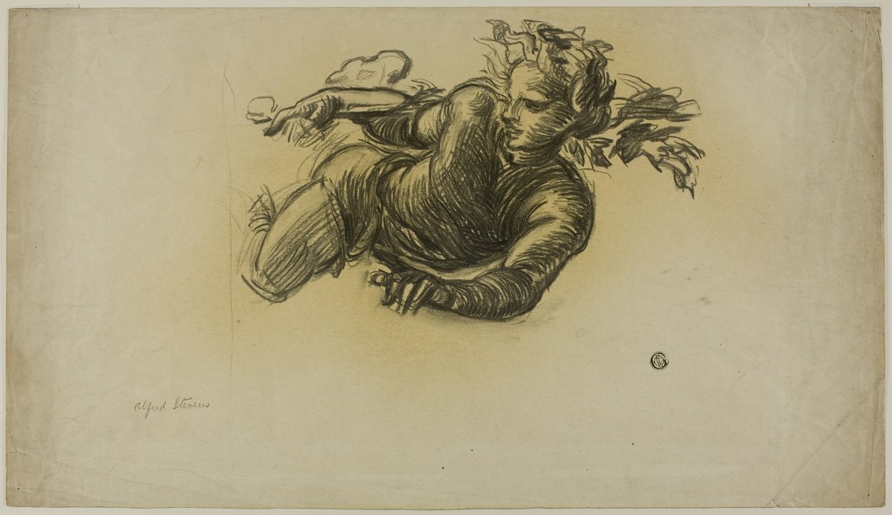 Fliegende Figur von Alfred George Stevens