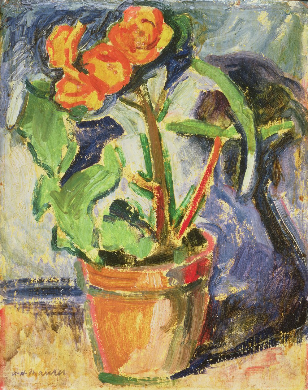 Blumentopf von Alfred Henry Maurer