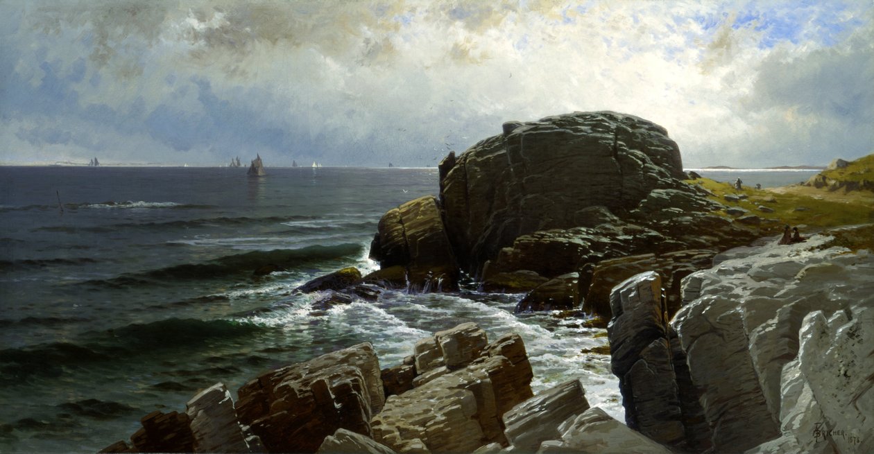 Castle Rock, Marblehead von Alfred Thompson Bricher