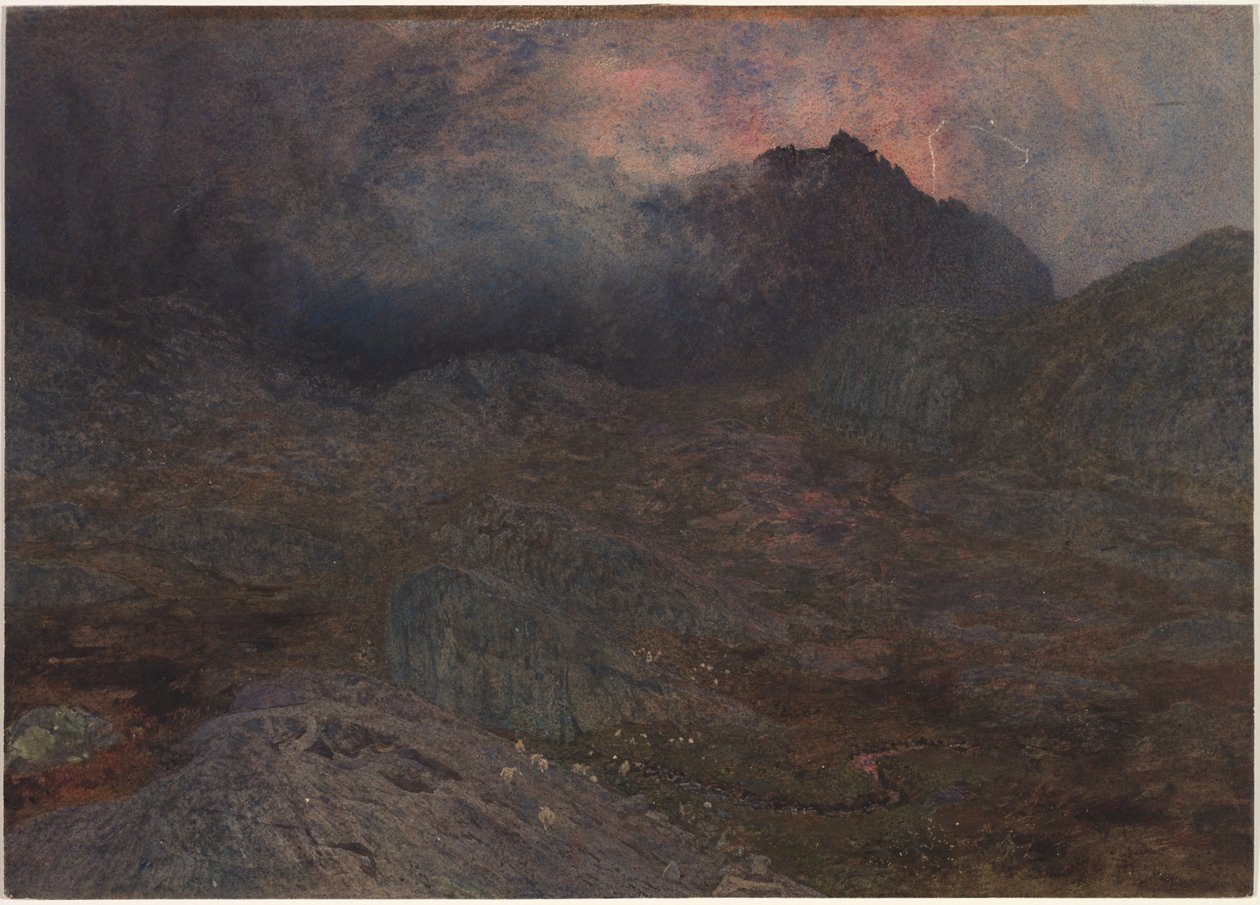 Cwm Trifaen von Alfred William Hunt