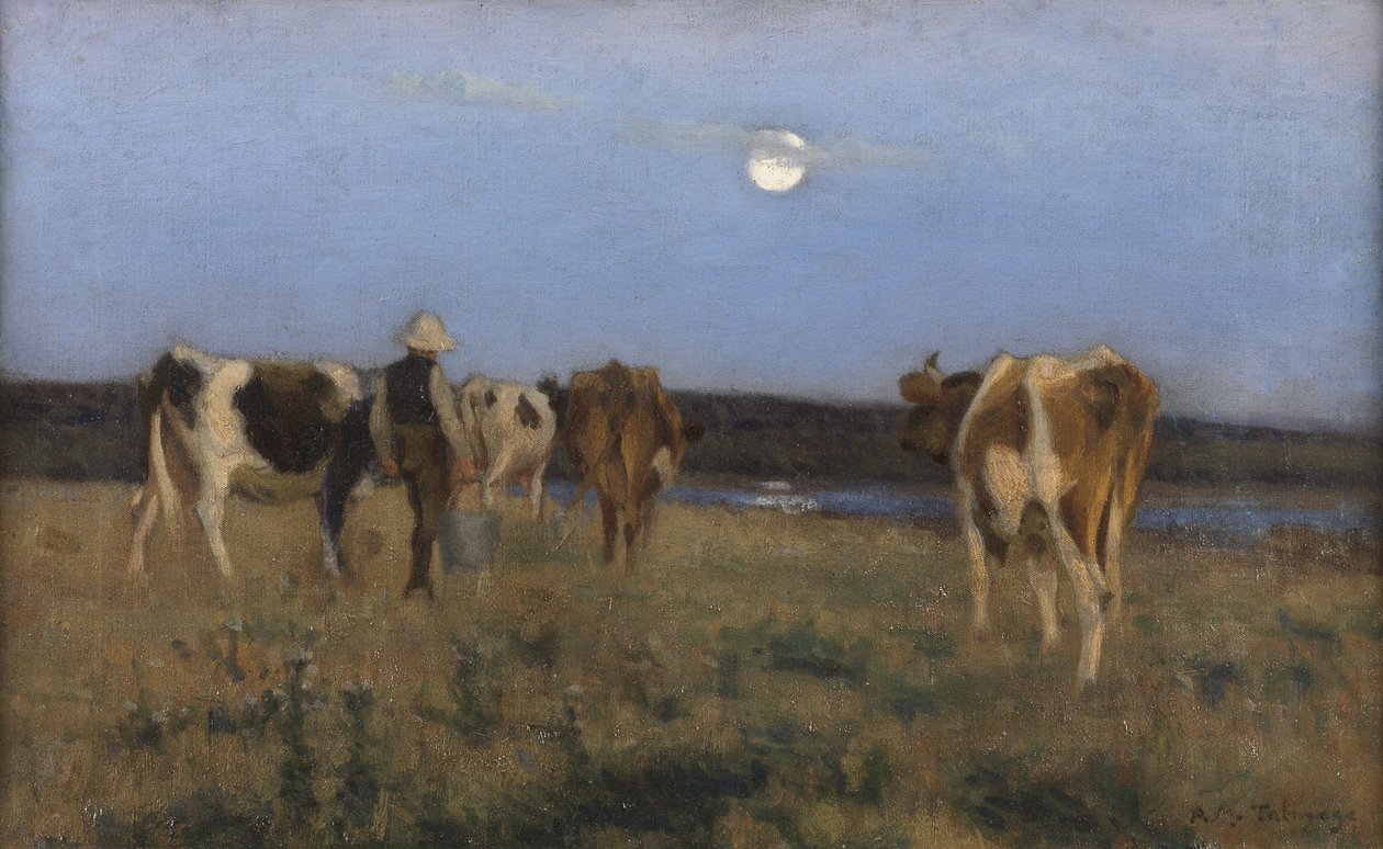 Ein Sommermond von Algernon Mayow Talmage