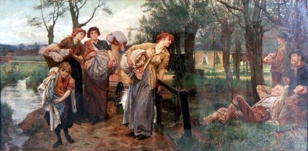 Die Schöne des Dorfes von Alice Havers