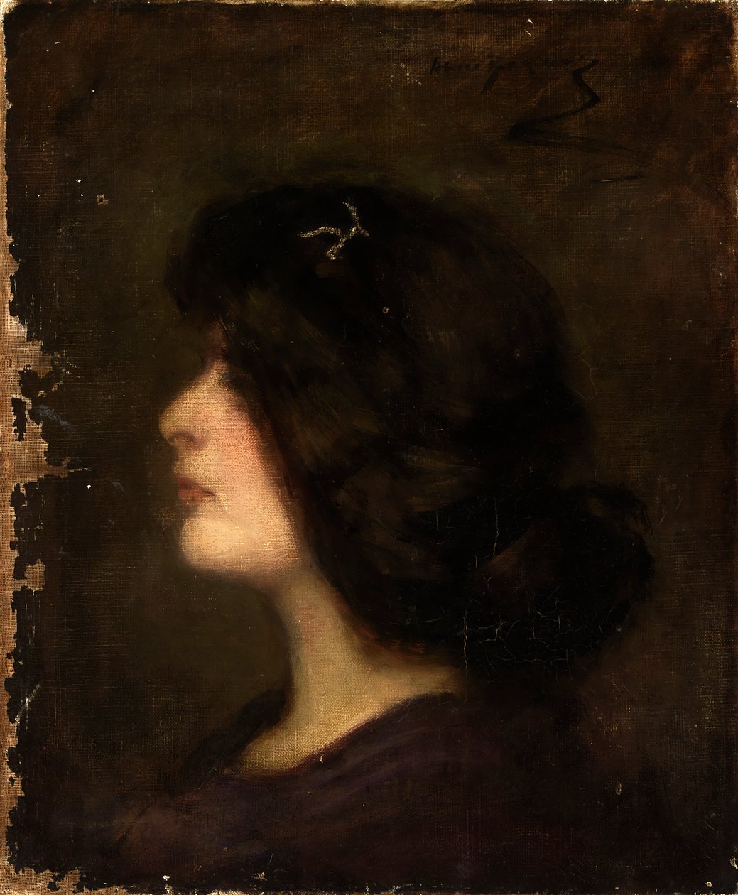 Laura mit fünfzehn, 1894 von Alice Pike Barney