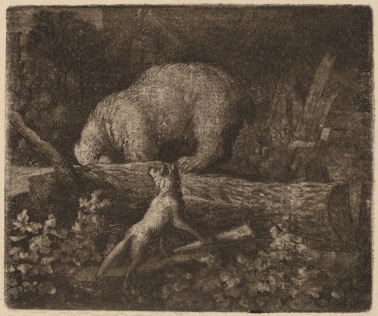 Der gefangene Bär von Allart van Everdingen