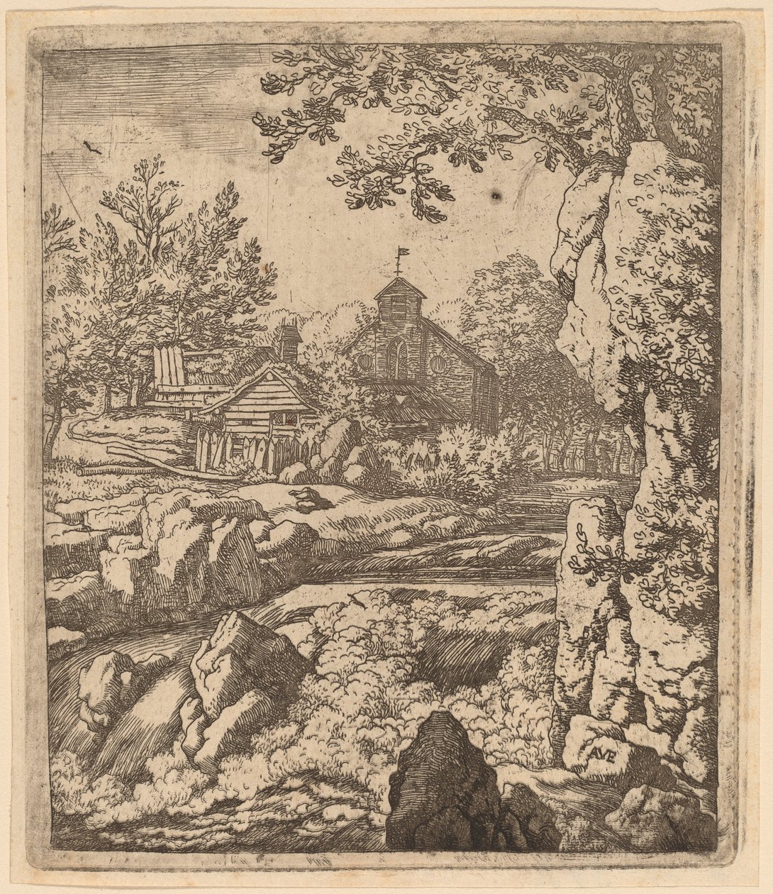 Wasserfall von Allart van Everdingen
