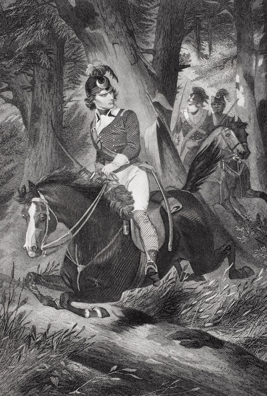 Francis Marion (1732-95) von Alonzo Chappel