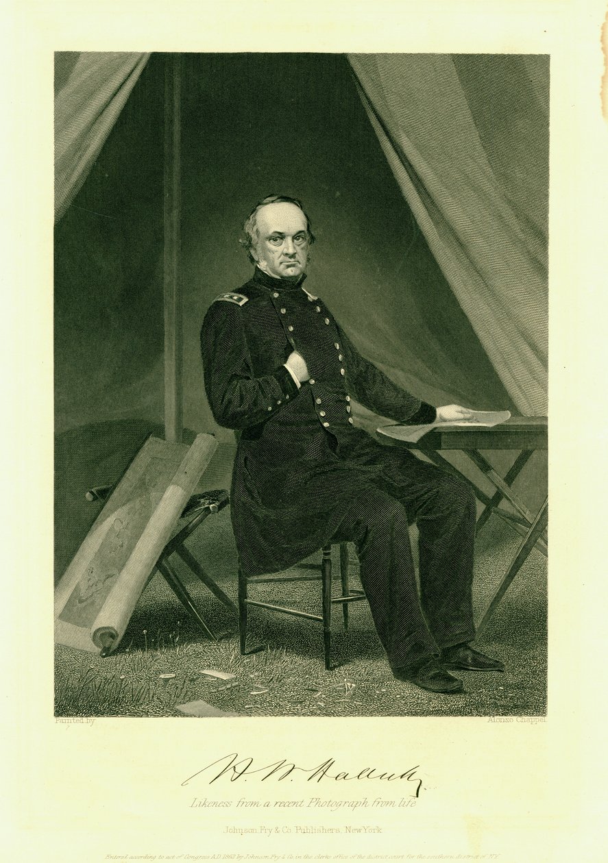 Gen. Henry W. Halleck von Alonzo Chappel