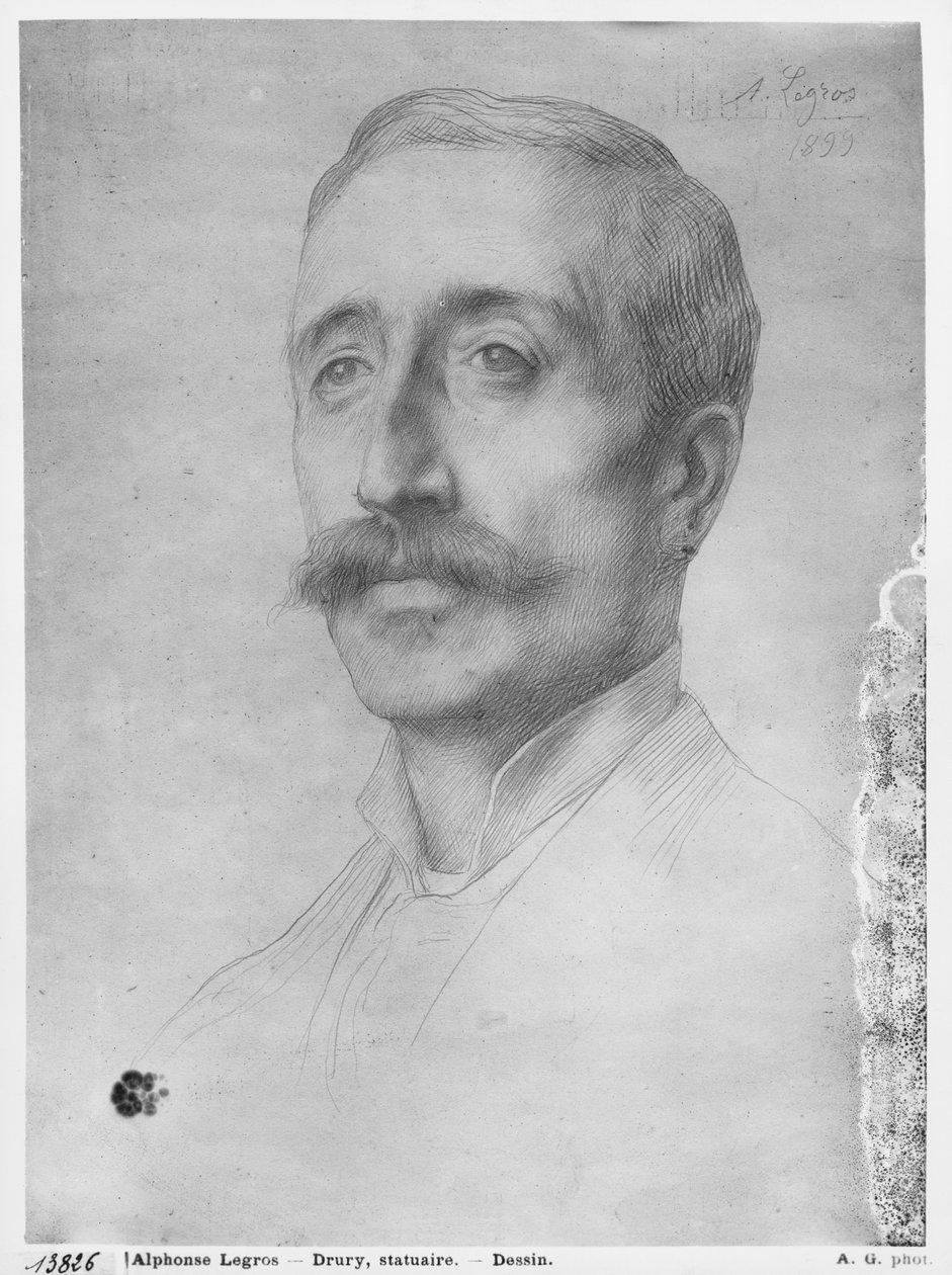 Alfred Drury, 1899 von Alphonse Legros