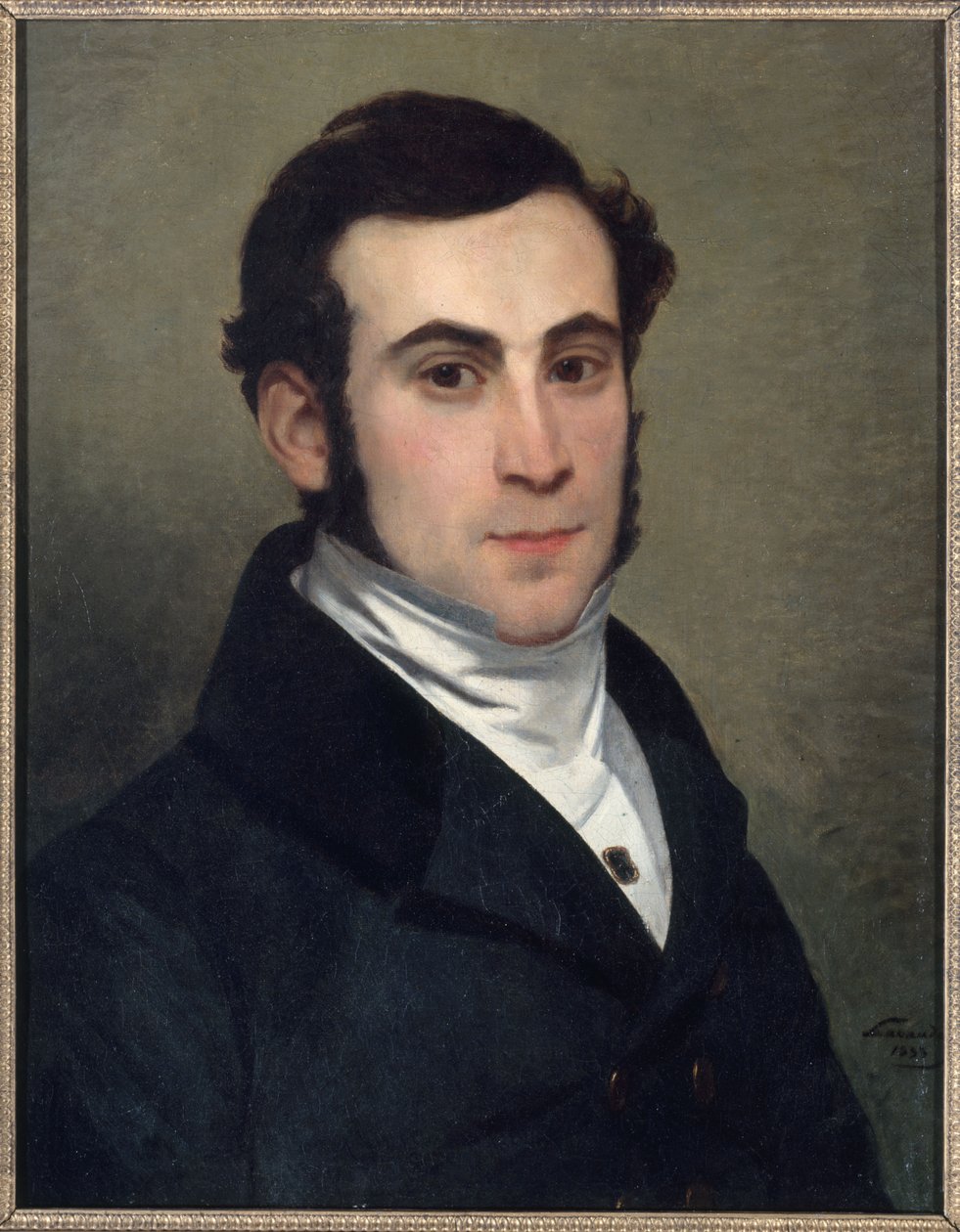 Porträt eines Unbekannten, vermutlich Alexandre-Auguste Ledru-Rollin von Alphonse Lavaudan