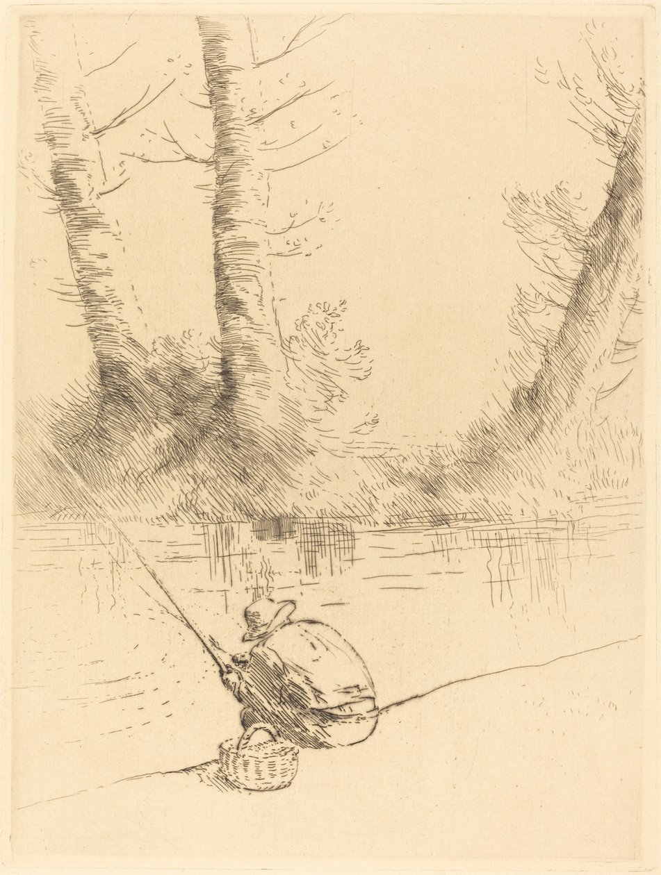 Angler von Alphonse Legros