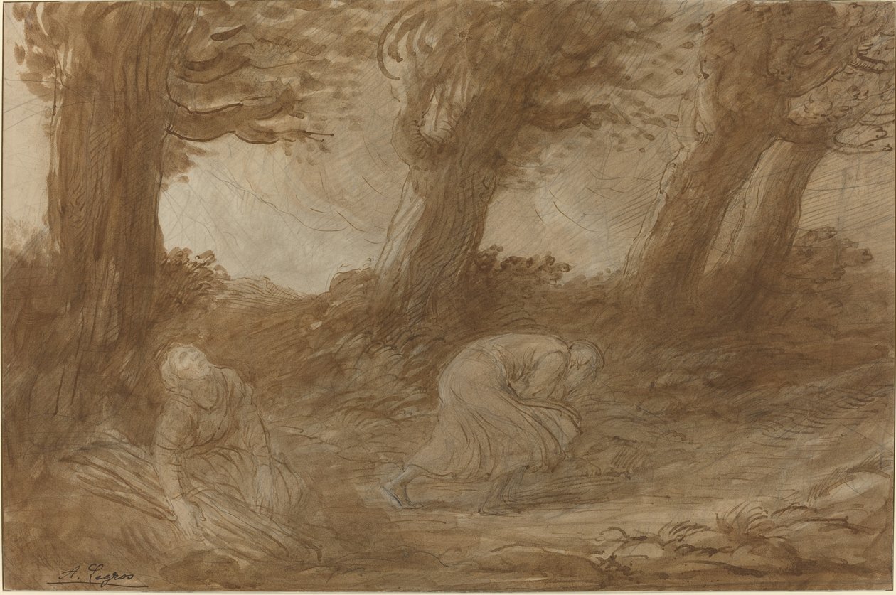 Donnerschlag von Alphonse Legros
