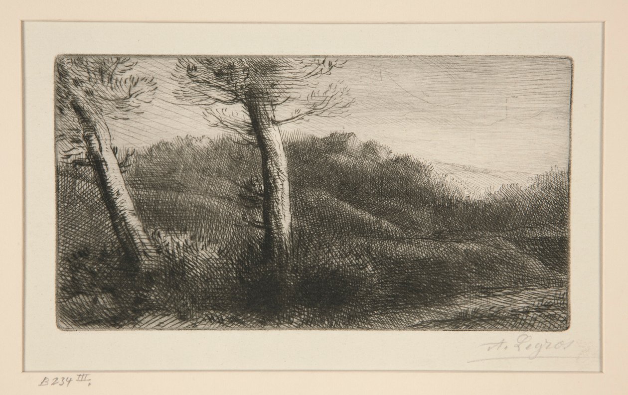 Sonnenuntergang von Alphonse Legros