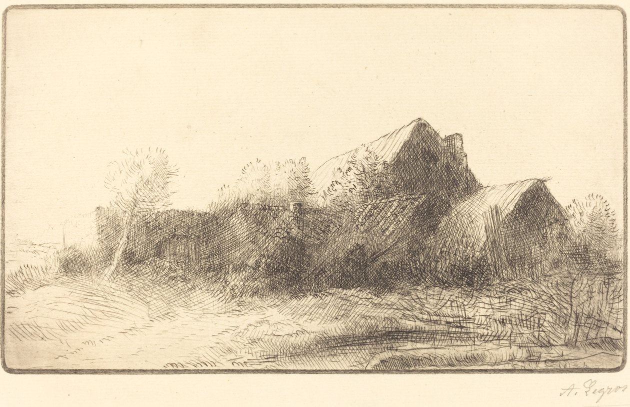 Bauernhof von Alphonse Legros