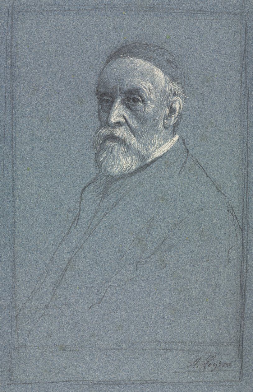 George Frederick Watts, R.A., ca. 1877-1878 von Alphonse Legros