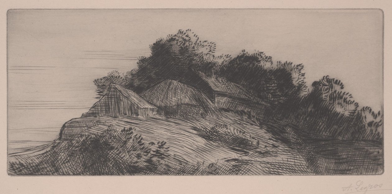 Landschaft von Alphonse Legros