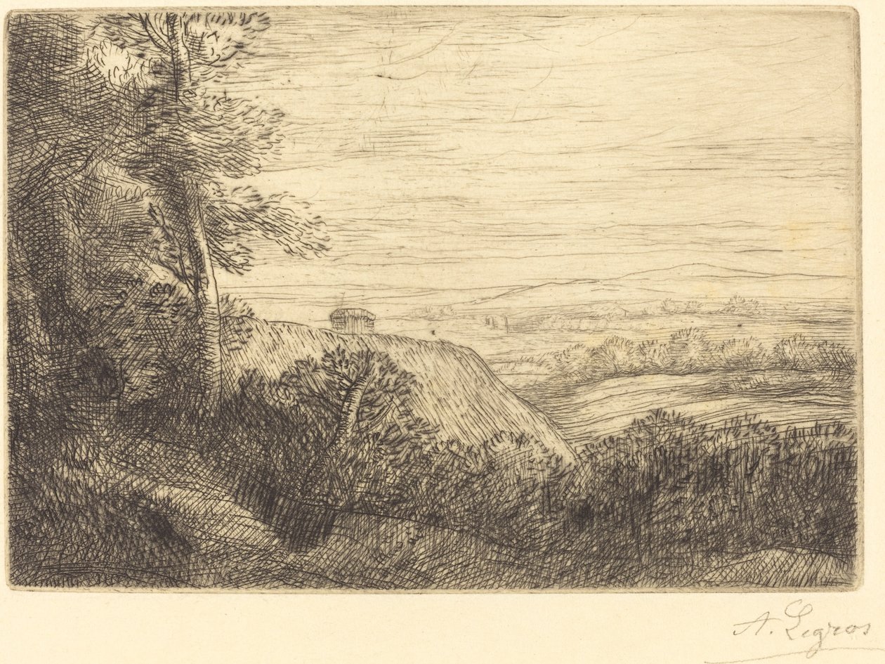 Letzte Strahlen Les derniers rayons von Alphonse Legros