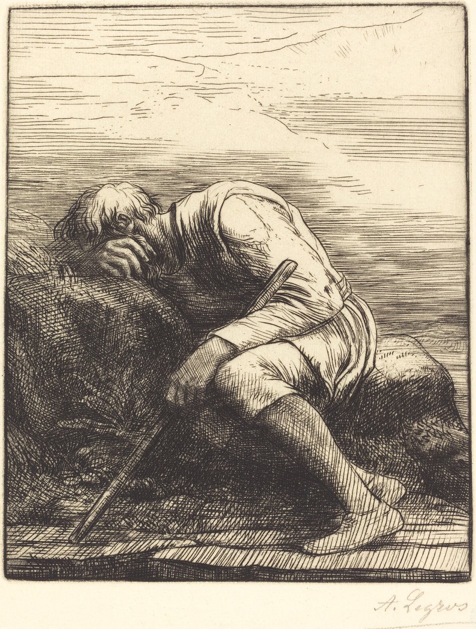 Sindbad der Seefahrer von Alphonse Legros