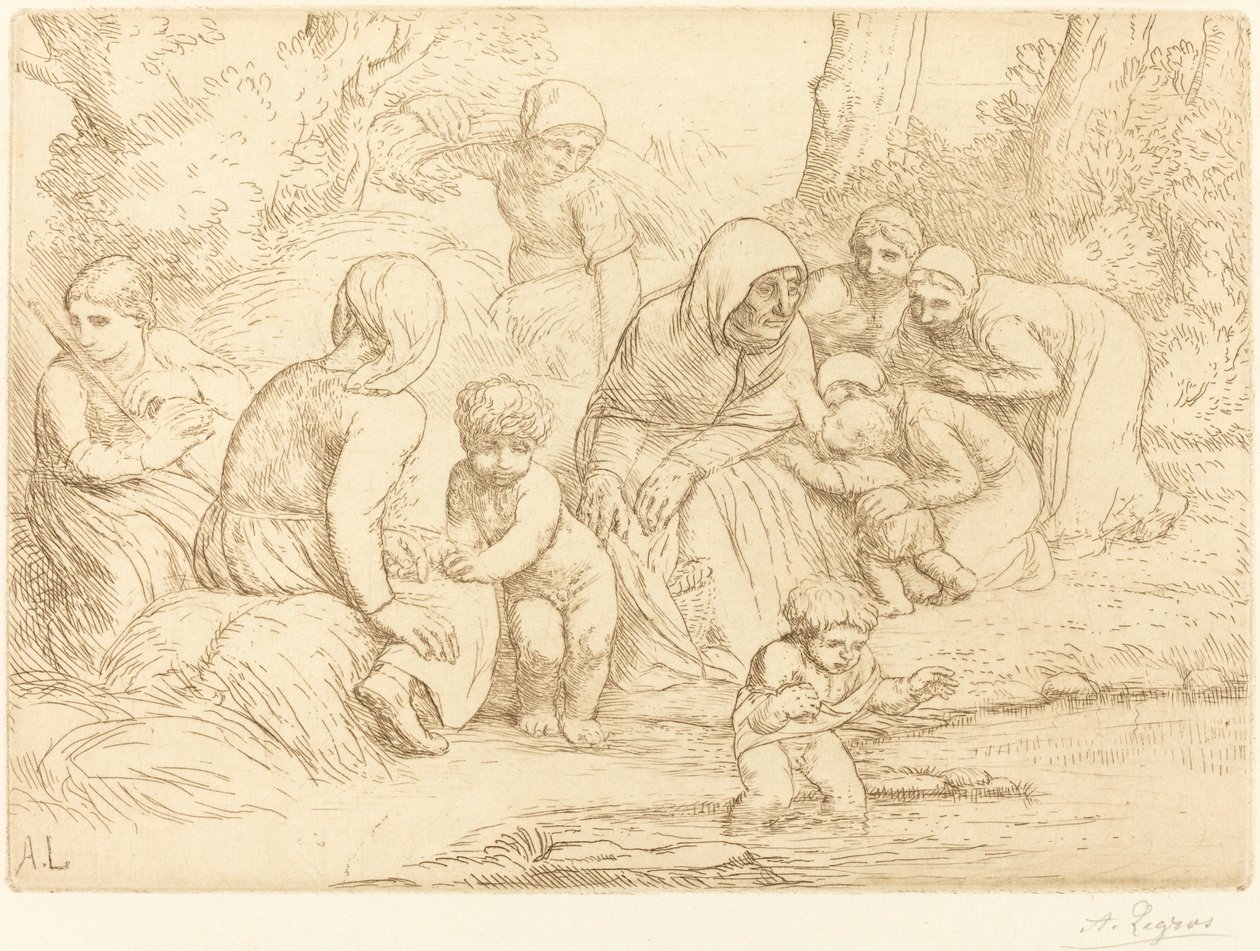 Sommer von Alphonse Legros