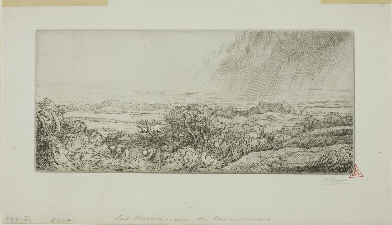 Die Pilzsammler von Alphonse Legros